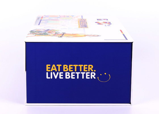 Supermarket Magnetic Toy Packaging Box Promotional For 50 Years Anniversary