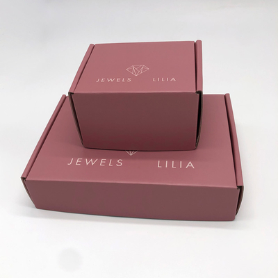 Kraft Mailer Paper Corrugated Box Packaging Full Color For Dresses