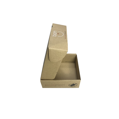 Customs Corrugated Kraft Paper Box ,  Folding T Shirt Packaging Box