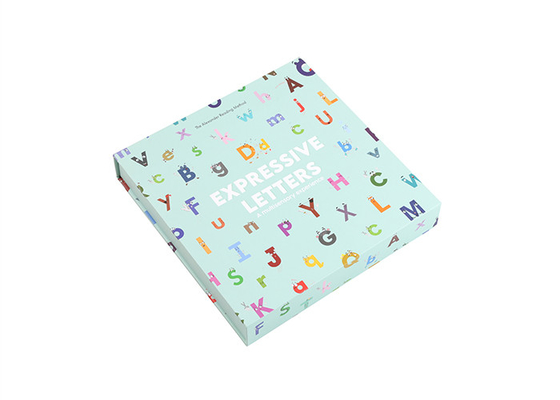 Paper Toy Packaging Box Multisensory Experience Cardboard  With Silk