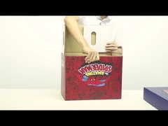 Коробка карты 0.35mm бумаги Mattle Lamaniation коробки изготовленного на заказ логотипа складная упаковывая