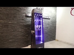 Подгонянные выставочные витрины картона дизайна небольшие выдвиженческие для книг